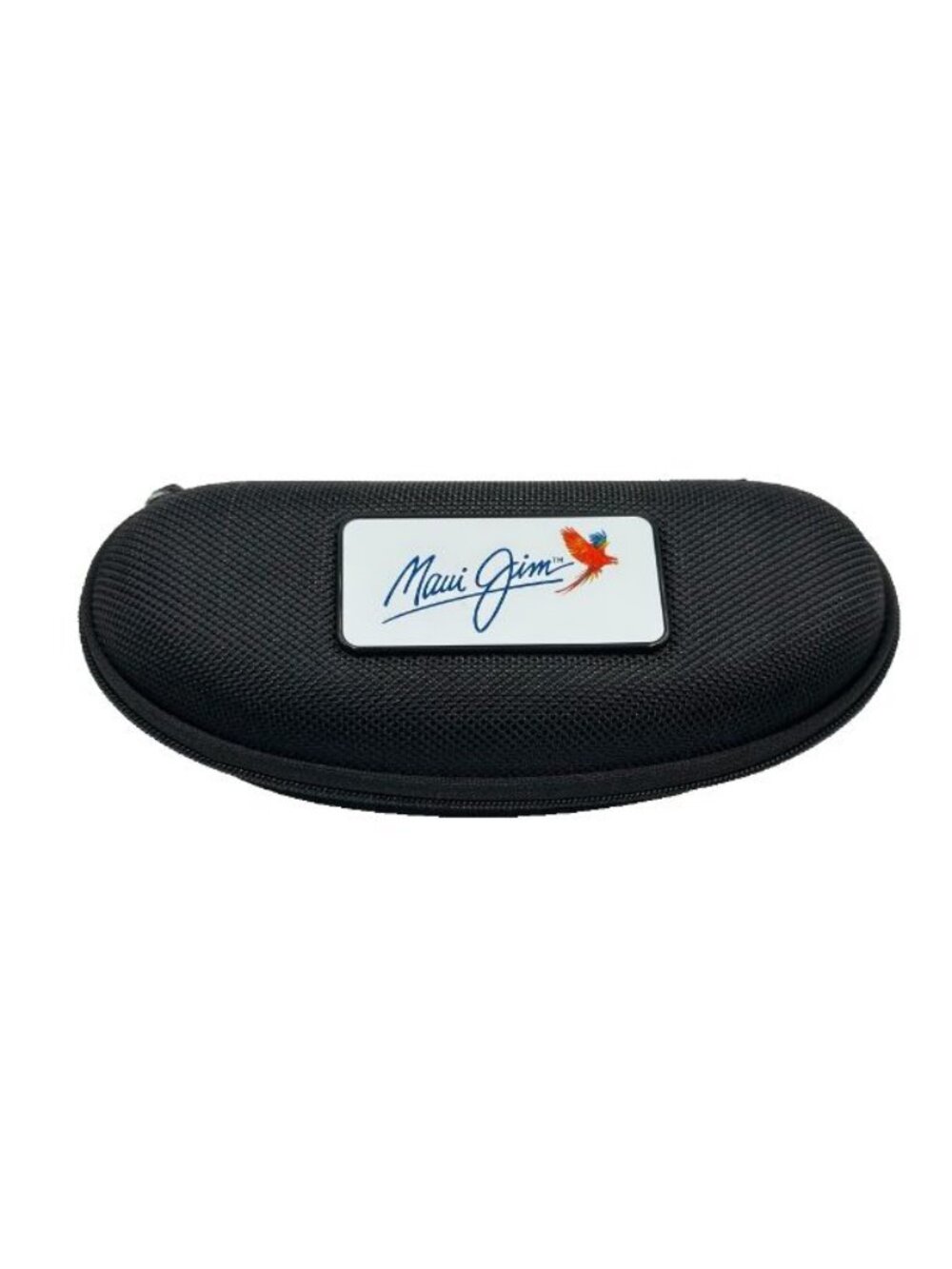 Maui Jim Black Hard Shell Zip Sunglasses Eyeglass Case Felt Lined OEM